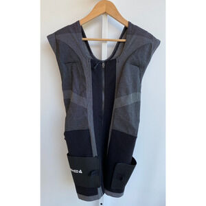Alignmed Unisex sz 2XL Spinal Q Posture Back Support Vest Shirt Black Tank EUC!